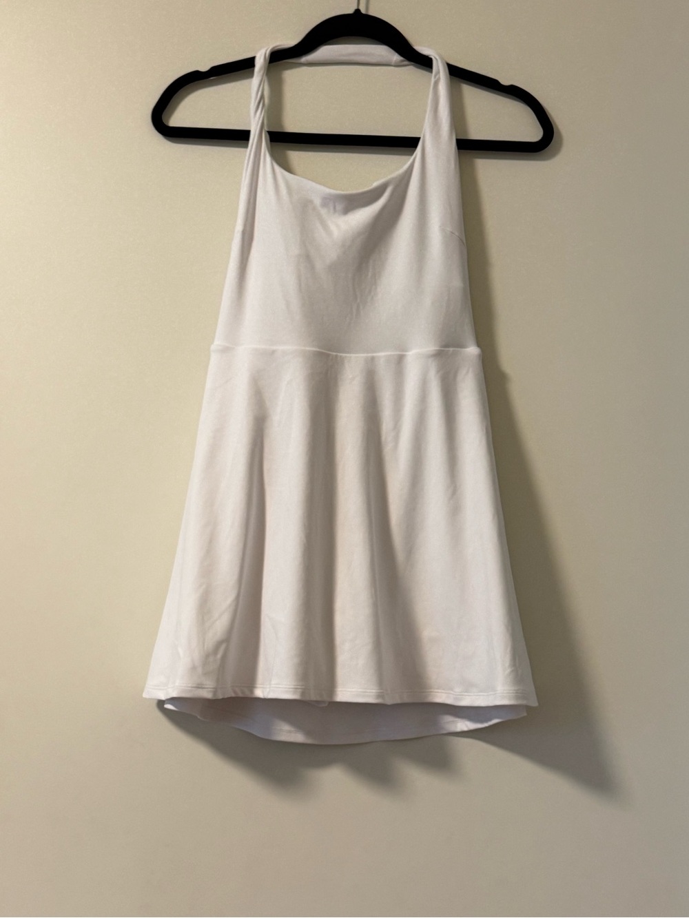 NWT Vuori White Halter Tennis  Dress